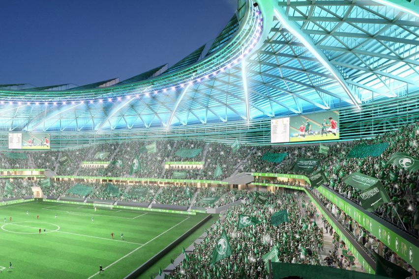 Aramco Stadium by Populous