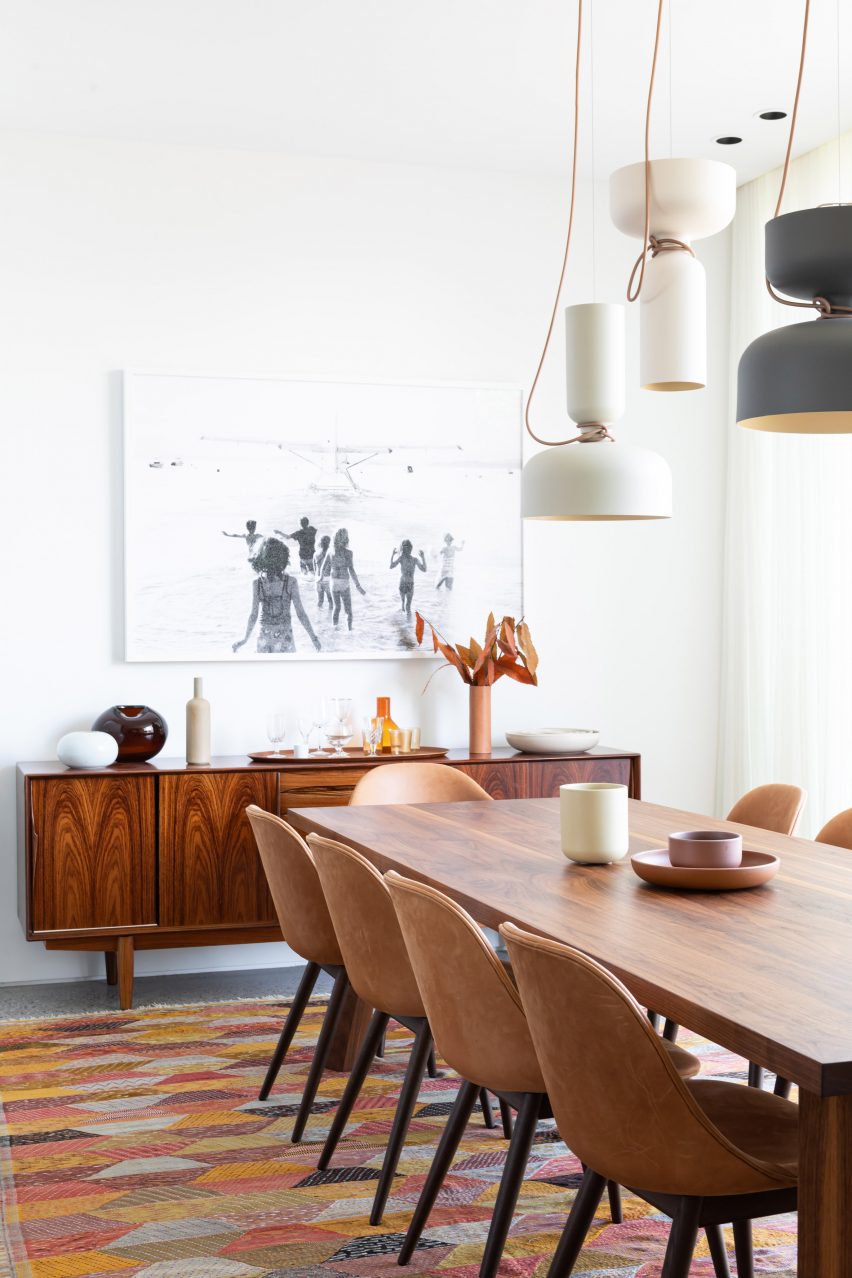 Wooden table and chairs