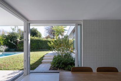 Ground floor interior of Casa Wiz by BHY Arquitectos