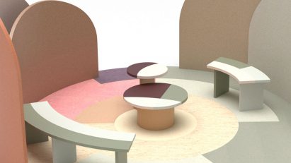 Render of Forbo competition winner's project