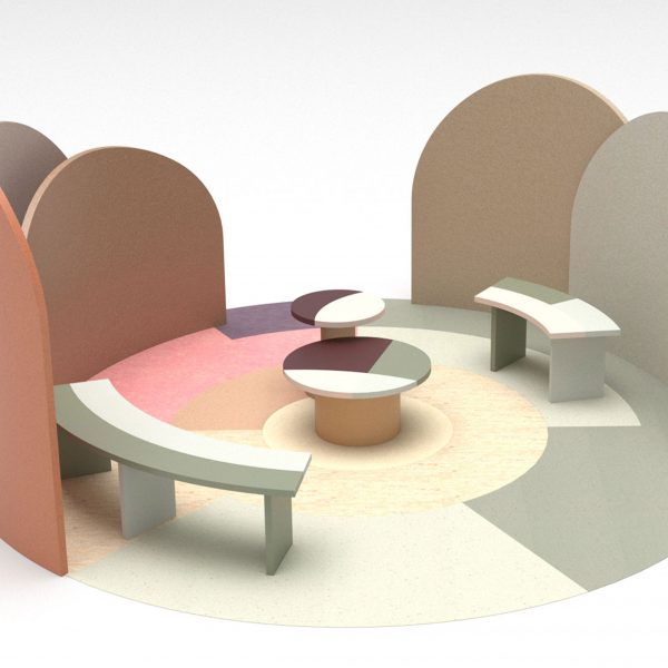 Render of Forbo competition winner's project