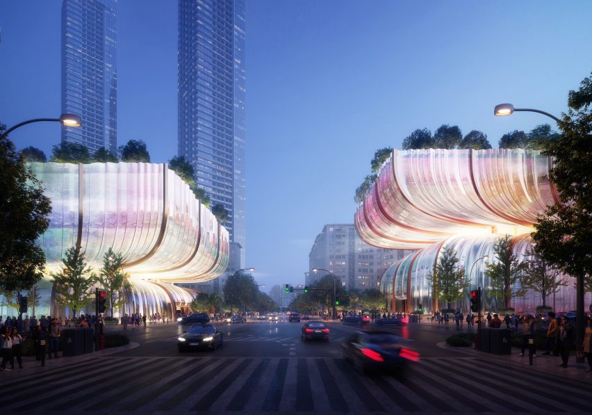 Hanwha Galleria by Heatherwick Studio