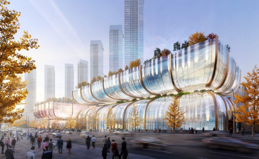Hanwha Galleria by Heatherwick Studio