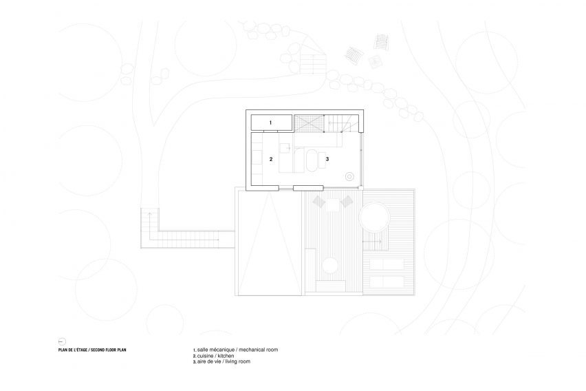 Floor plan of La Cime by Naturehumaine