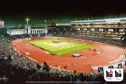 Los Angeles Memorial Coliseum by John and Donald Parkinson