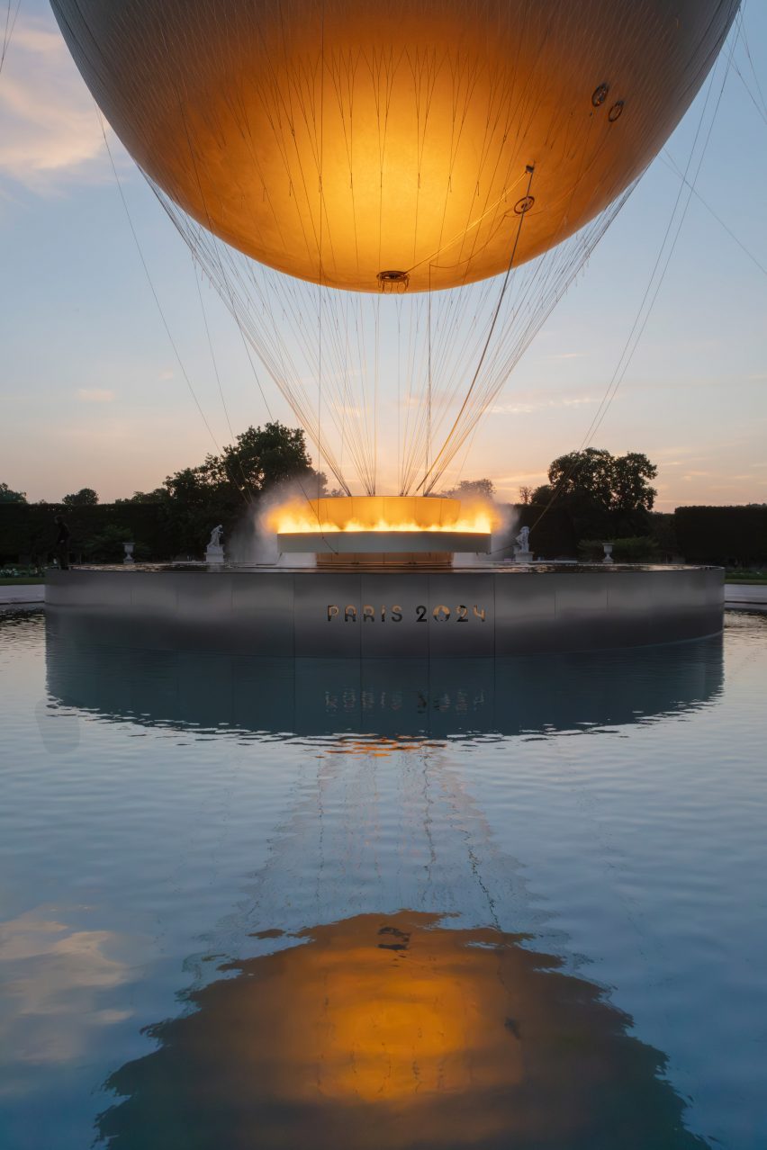 Olympic cauldron by Mathieu Lehanneur