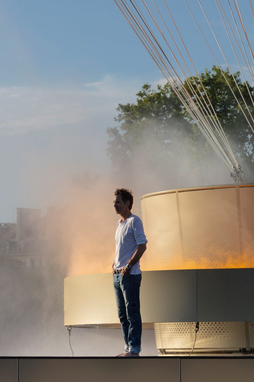 Olympic cauldron by Mathieu Lehanneur
