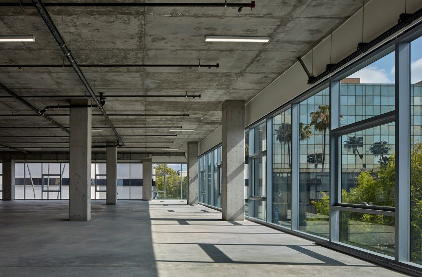 Purple LA office building