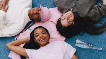 People wearing tennis clothes by Humanrace and Evian