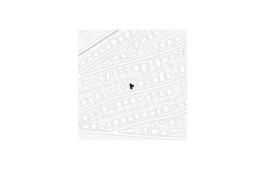 Plan of Casa Wiz by BHY Arquitectos