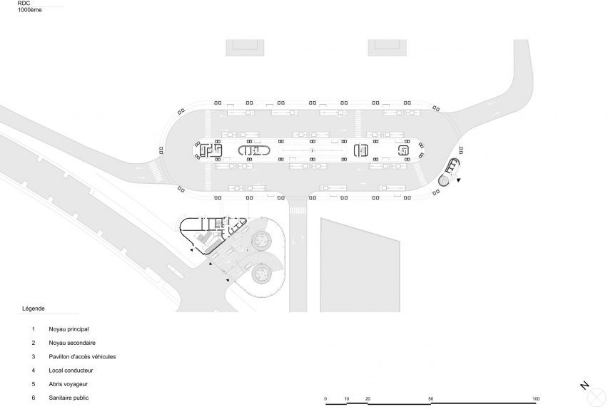 Cesson-Viasilva Park and Ride and Bus Station by Ateliers O-S Architectes