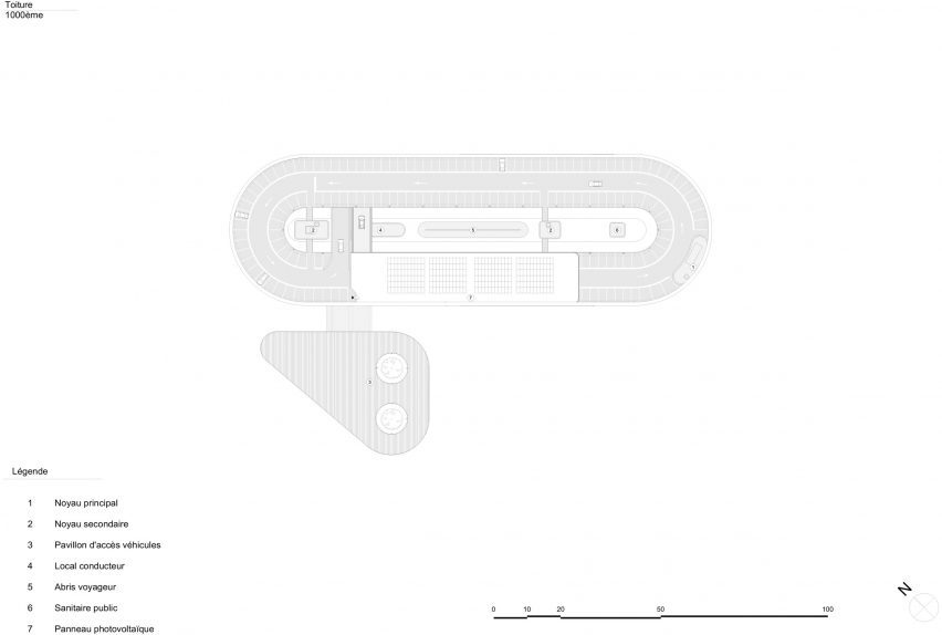 Cesson-Viasilva Park and Ride and Bus Station by Ateliers O-S Architectes