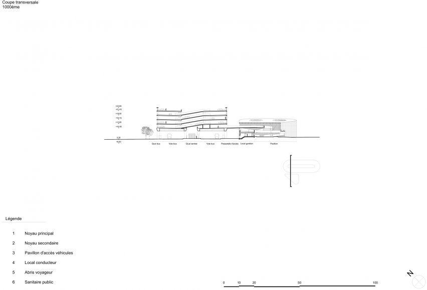 Cesson-Viasilva Park and Ride and Bus Station by Ateliers O-S Architectes