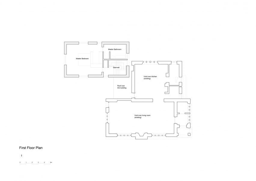 Plan of Old School House by Bindloss Dawes