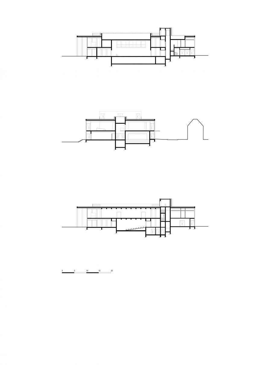 Section of D-Day Museum by Atelier Projectiles