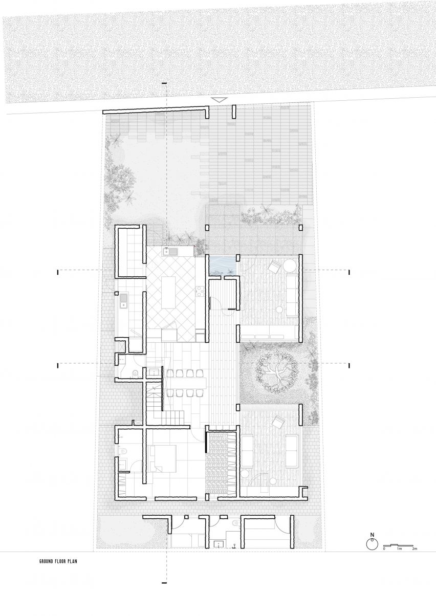 Plan of Billy O'Tea house by STOMP