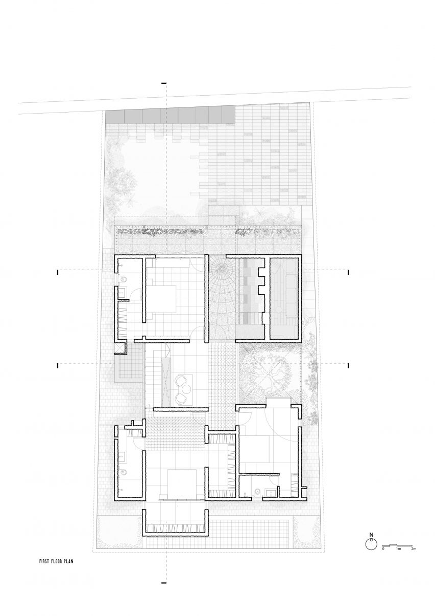 Plan of Billy O'Tea house by STOMP
