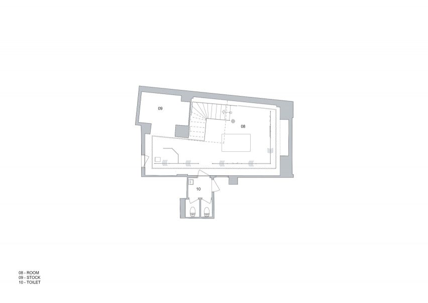 Basement floor plan