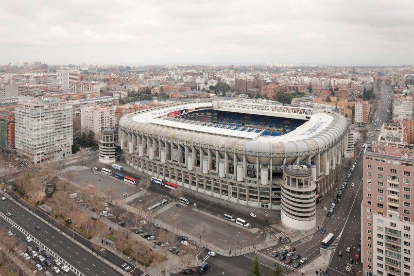 Santiago Bernabéu stadium before renovation