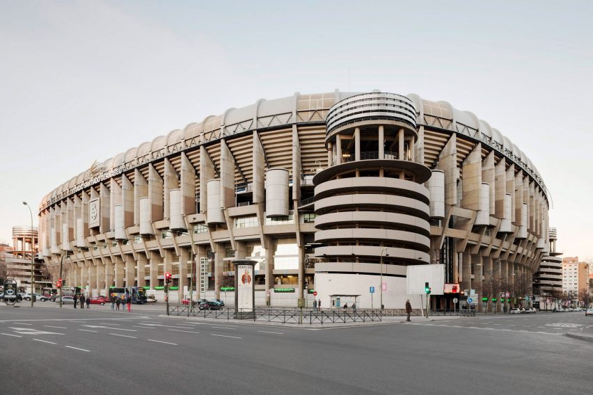 Santiago Bernabéu stadium before renovation