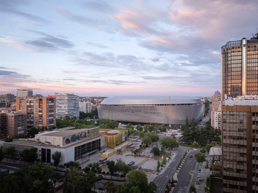 Santiago Bernabéu stadium by GMP Architekten