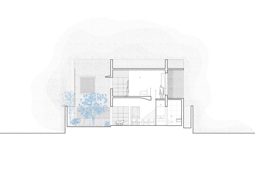 Section of Billy O'Tea house by STOMP