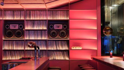 JAM Record Bar by Akin Atelier