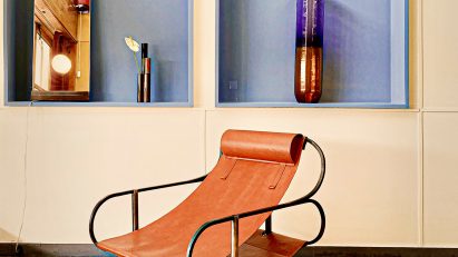 Custom chair in Marie & Alexandre at La Cité Radieuse, Apartement 50