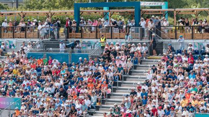 Spectators at the Olympic Games in Paris