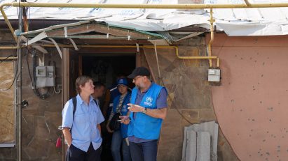 UNHCR rebuilding homes in Ukraine