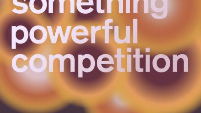 Bentley and Dezeen's Start Something Powerful Competition purple graphics