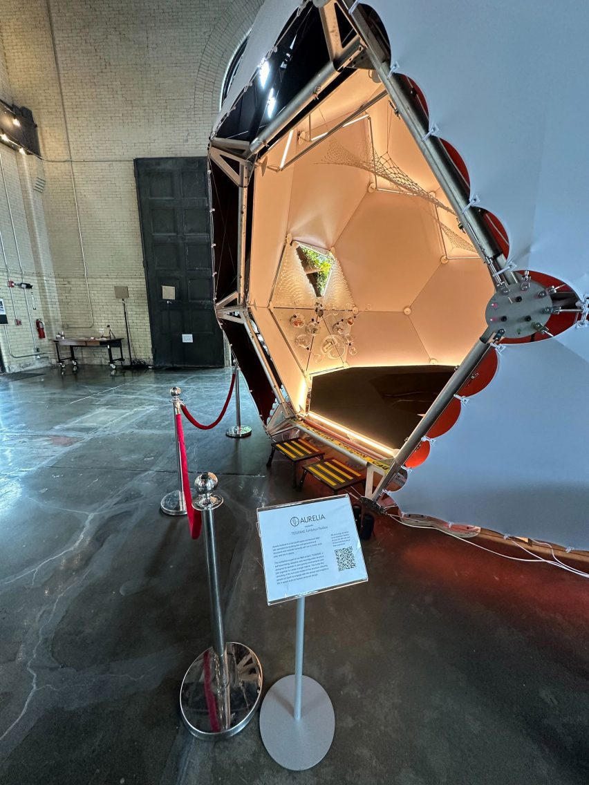 Tesserae geodesic dome