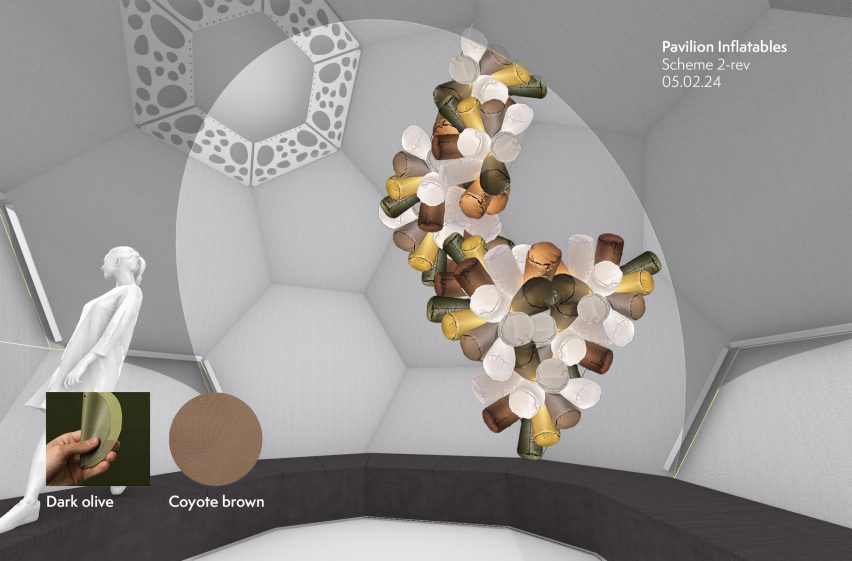Tesserae geodesic dome