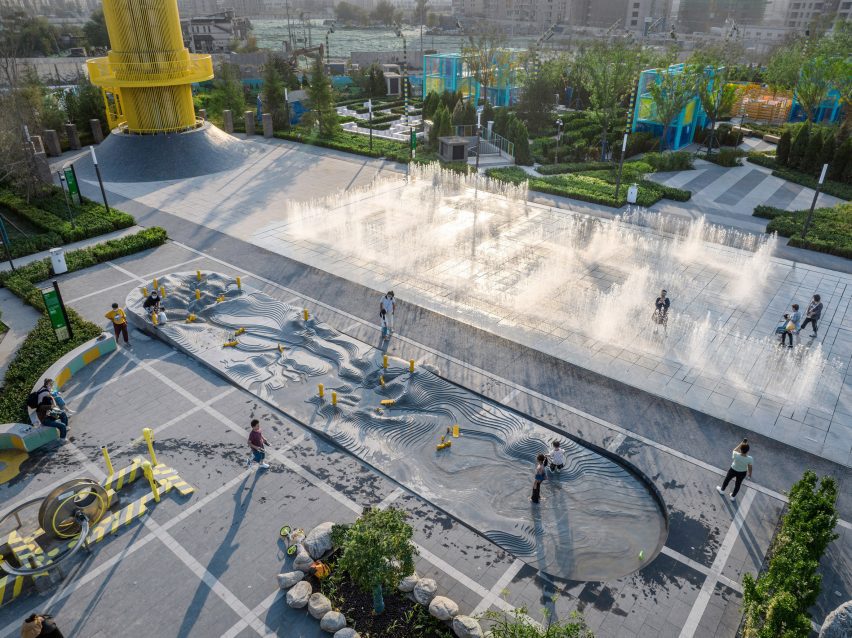 Tianjin 4A Sports Park in China by Ballistic Architecture Machine