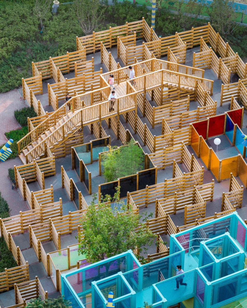 Tianjin 4A Sports Park in China by Ballistic Architecture Machine