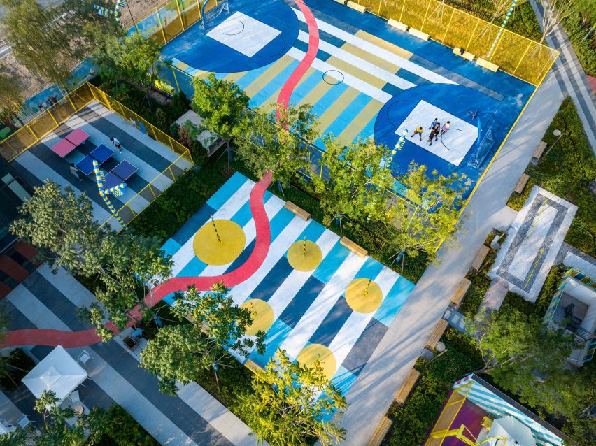 Tianjin 4A Sports Park in China by Ballistic Architecture Machine