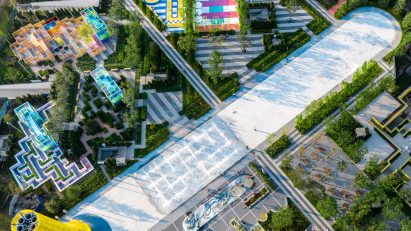Tianjin 4A Sports Park in China by Ballistic Architecture Machine