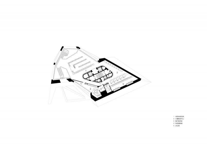 DJI Shenzhen flagship floorpan