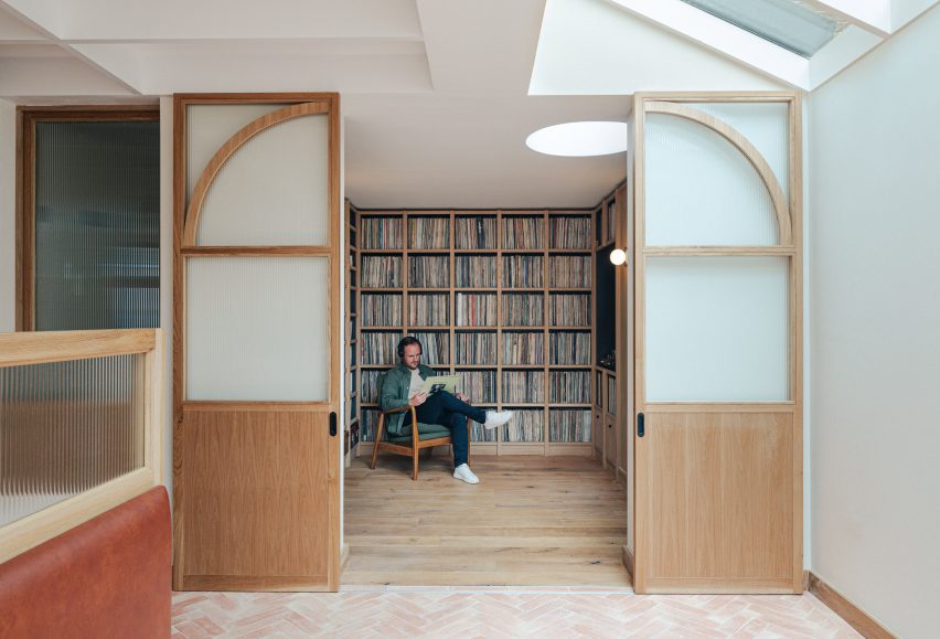 Vinyl House by Benjamin Wilkes