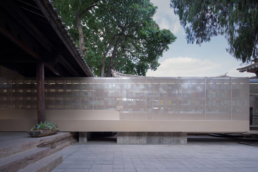 Weishan Chongzheng Academy Bookstore by Trace Architecture Office