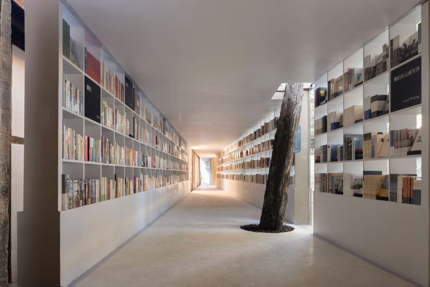 Weishan Chongzheng Academy Bookstore by Trace Architecture Office