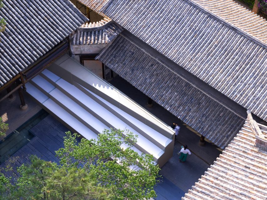 Weishan Chongzheng Academy Bookstore by Trace Architecture Office