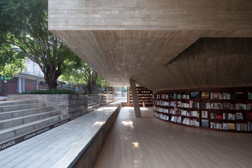 Weishan Chongzheng Academy Bookstore by Trace Architecture Office