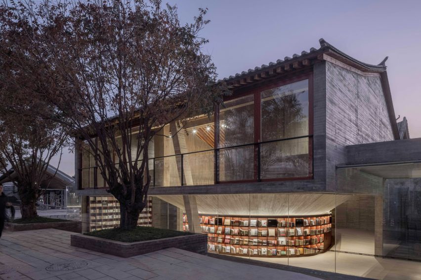 Weishan Chongzheng Academy Bookstore by Trace Architecture Office
