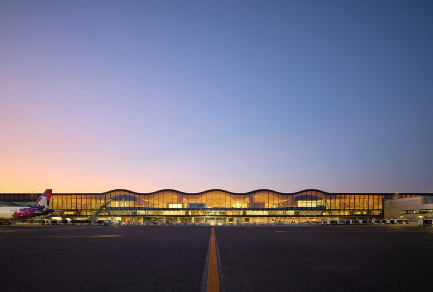 Portland Mass timber airport