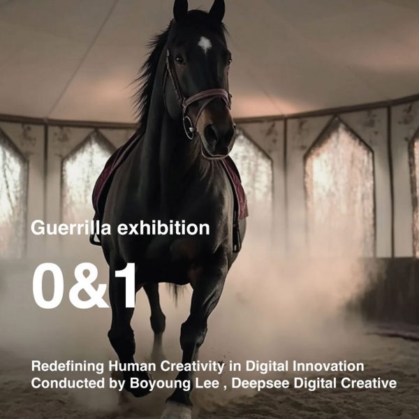 Photo of horse with text overlay