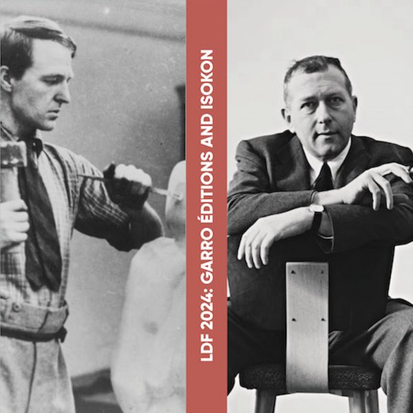 Graphic for Garro Éditions and Isokon exhibition