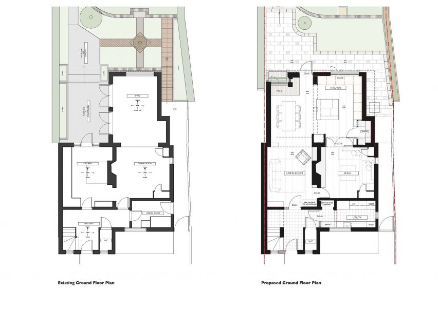 Floor plan of Allotment Cottage by Pensaer