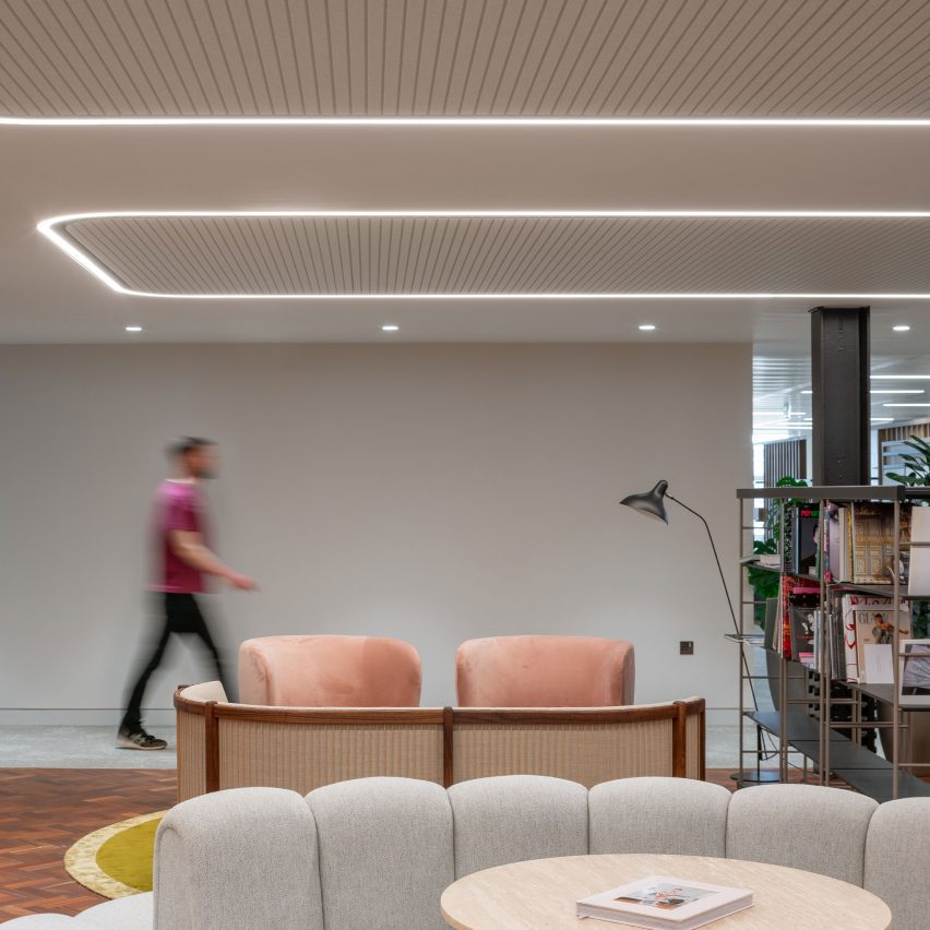 Mat Musical Panel Bar Shrimp uses laser-etched acoustic panels to balance music and ...