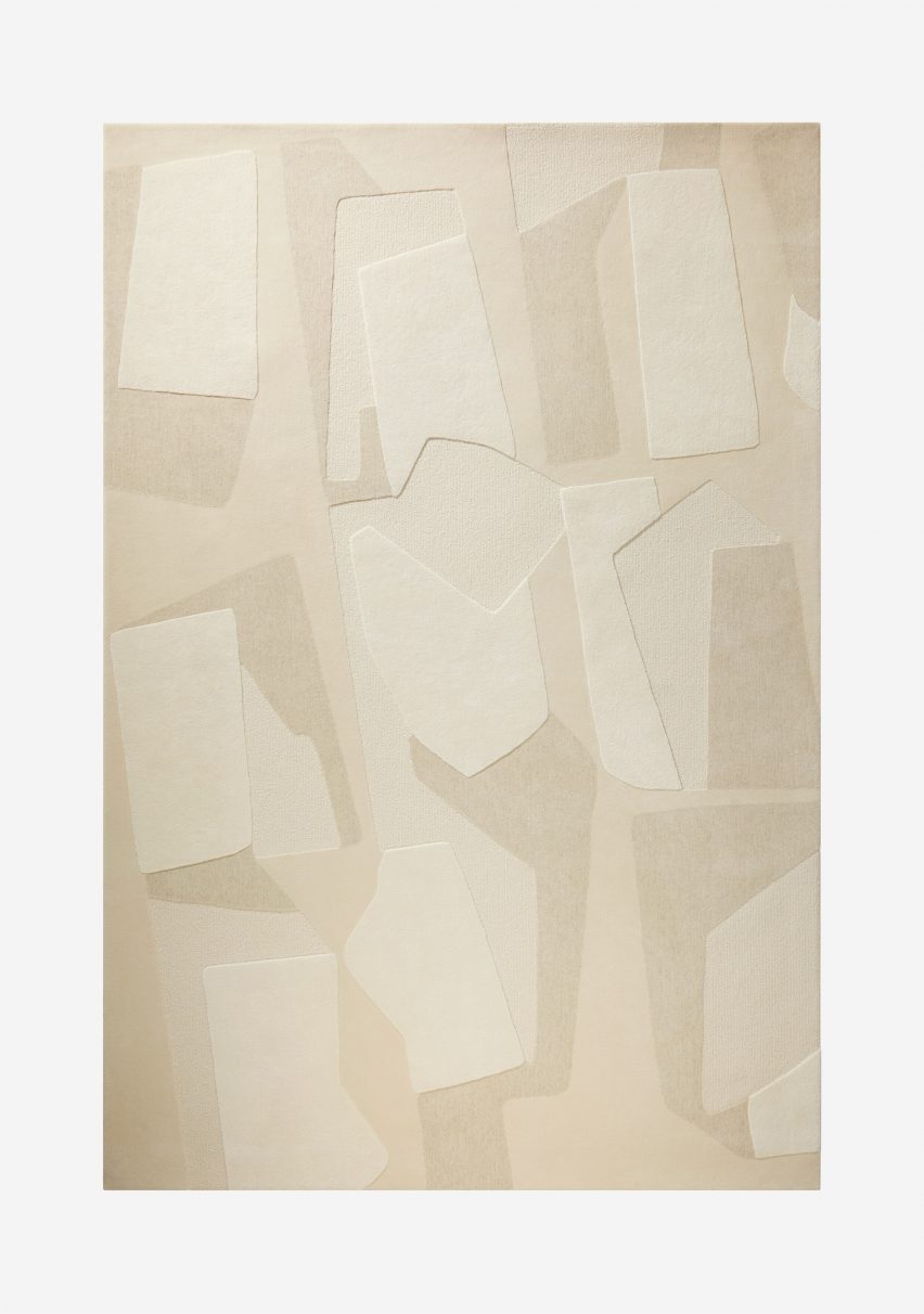 Biophilic rug by Tai Ping at London Design Festival